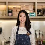 young barista female